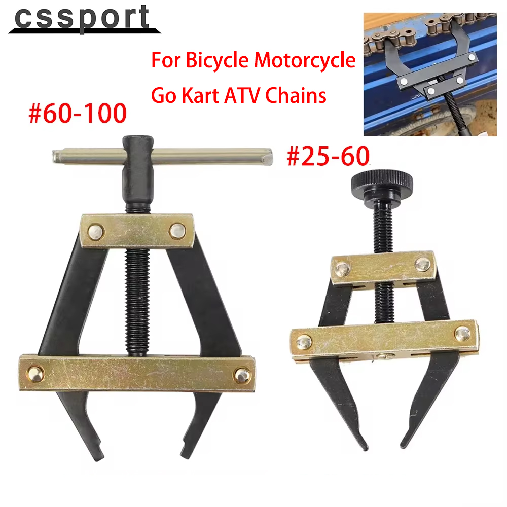 Chain Kit Motorcycle - #25-60 #60-100 makaralı zincir araçları tutucu