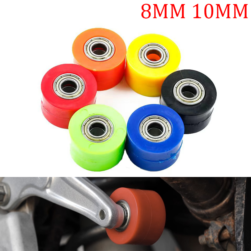 Roller Chain - Evrensel motosiklet zincir makaralı gergi kasnağı