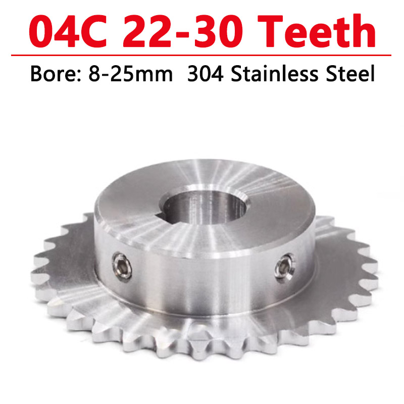 Chain Sprocket Set - 1 adet 22-30 Diş 04C 304