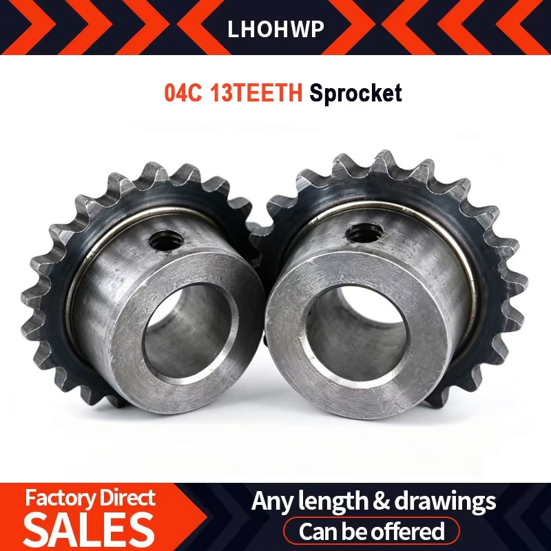 Chain Sprocket Set - 1 Adet Dayanıklı 04C 13T Dişli,