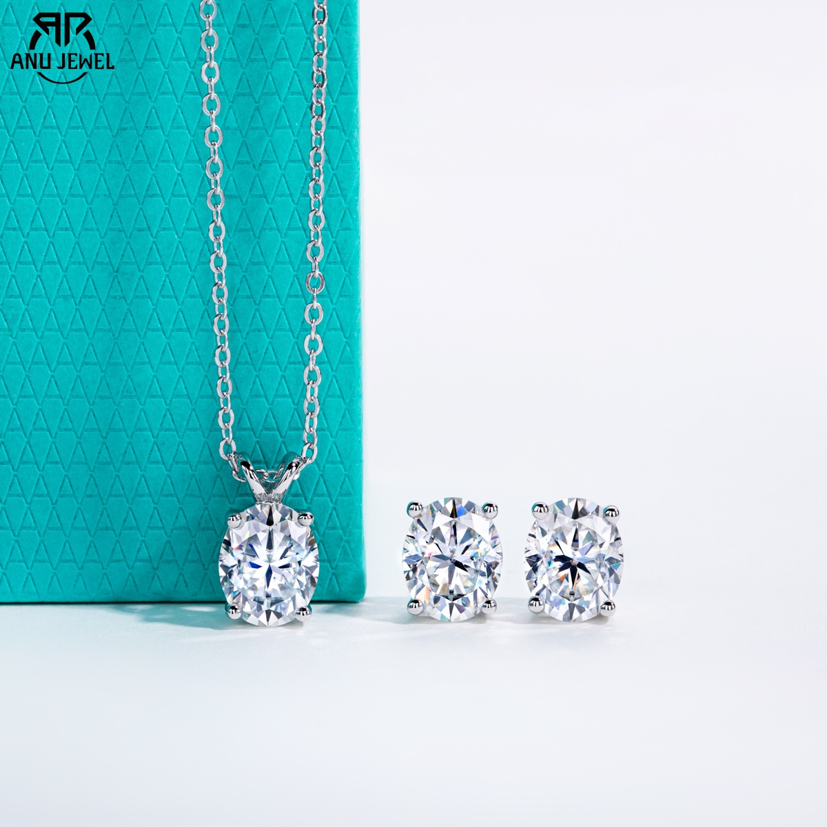 AnuJewel 2-5ct Oval Mozanit Ko - Ansi Chain incelemesi ve fiyatı