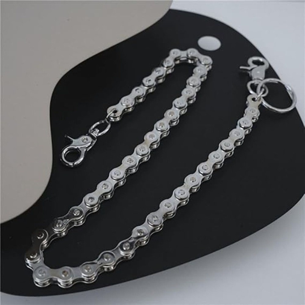 Hip Hop Tarzı Gümüş Renkli Bel - Bicycle Chain incelemesi ve fiyatı